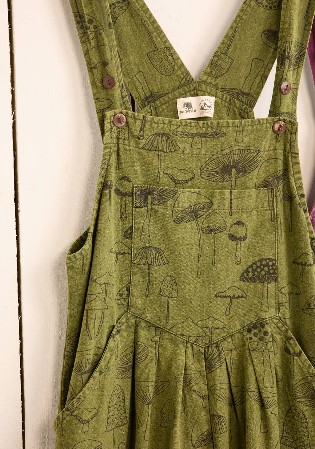Mushroom Dungarees