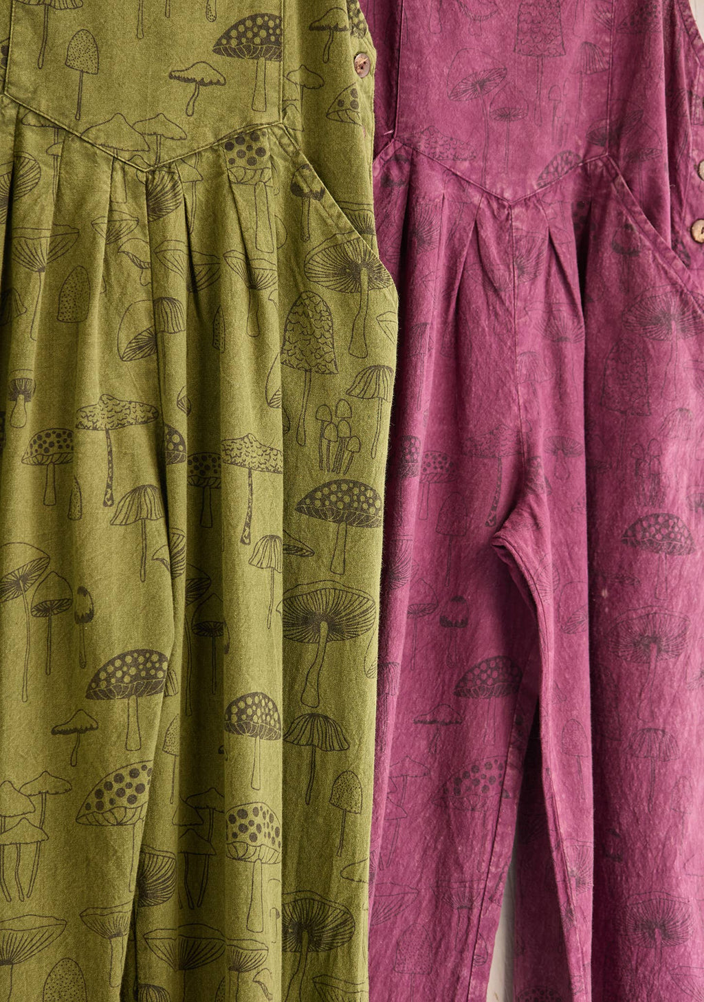 Mushroom Dungarees
