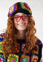 Crochet Rainbow Vest