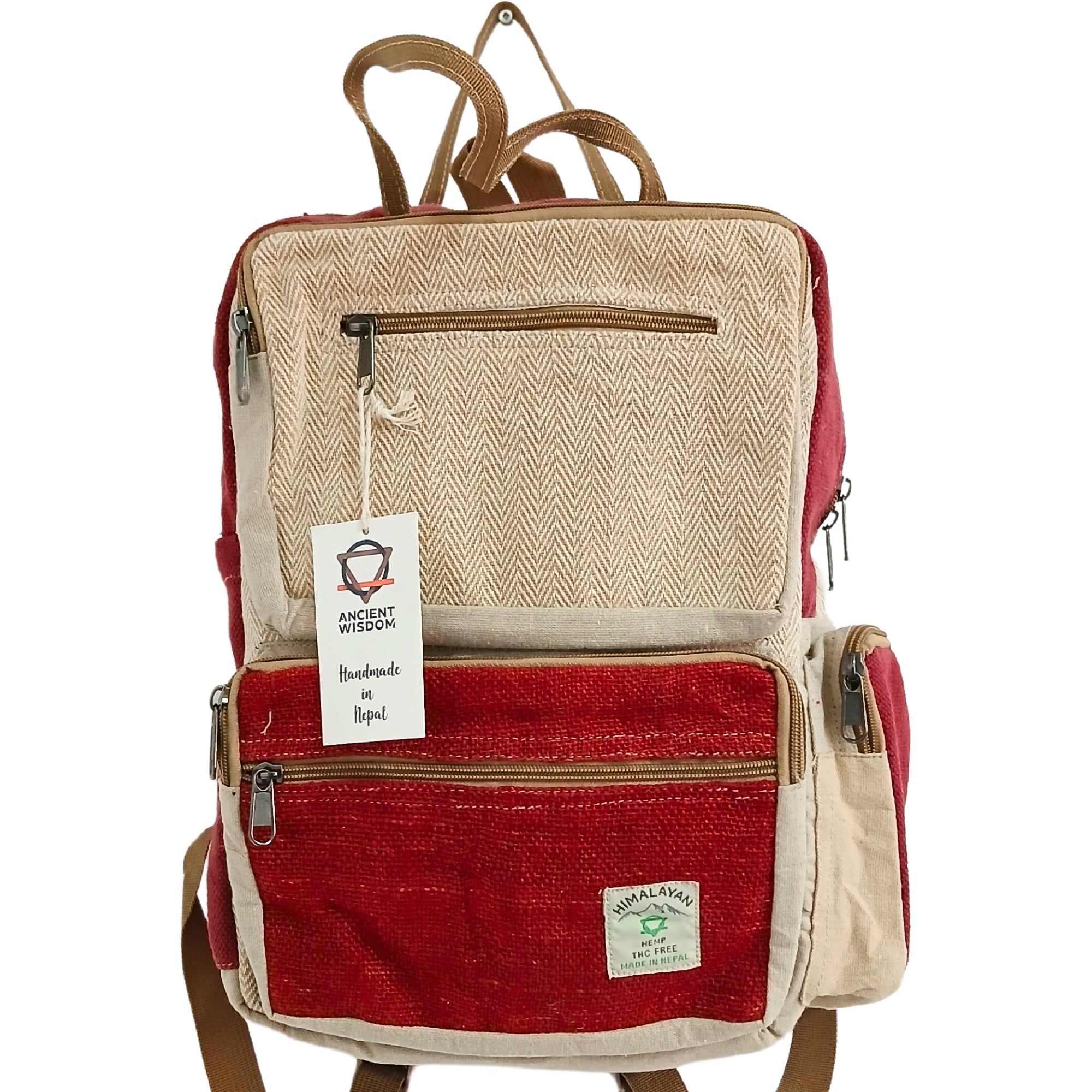 Himalayan Hemp Backpack – Handmade in Nepal