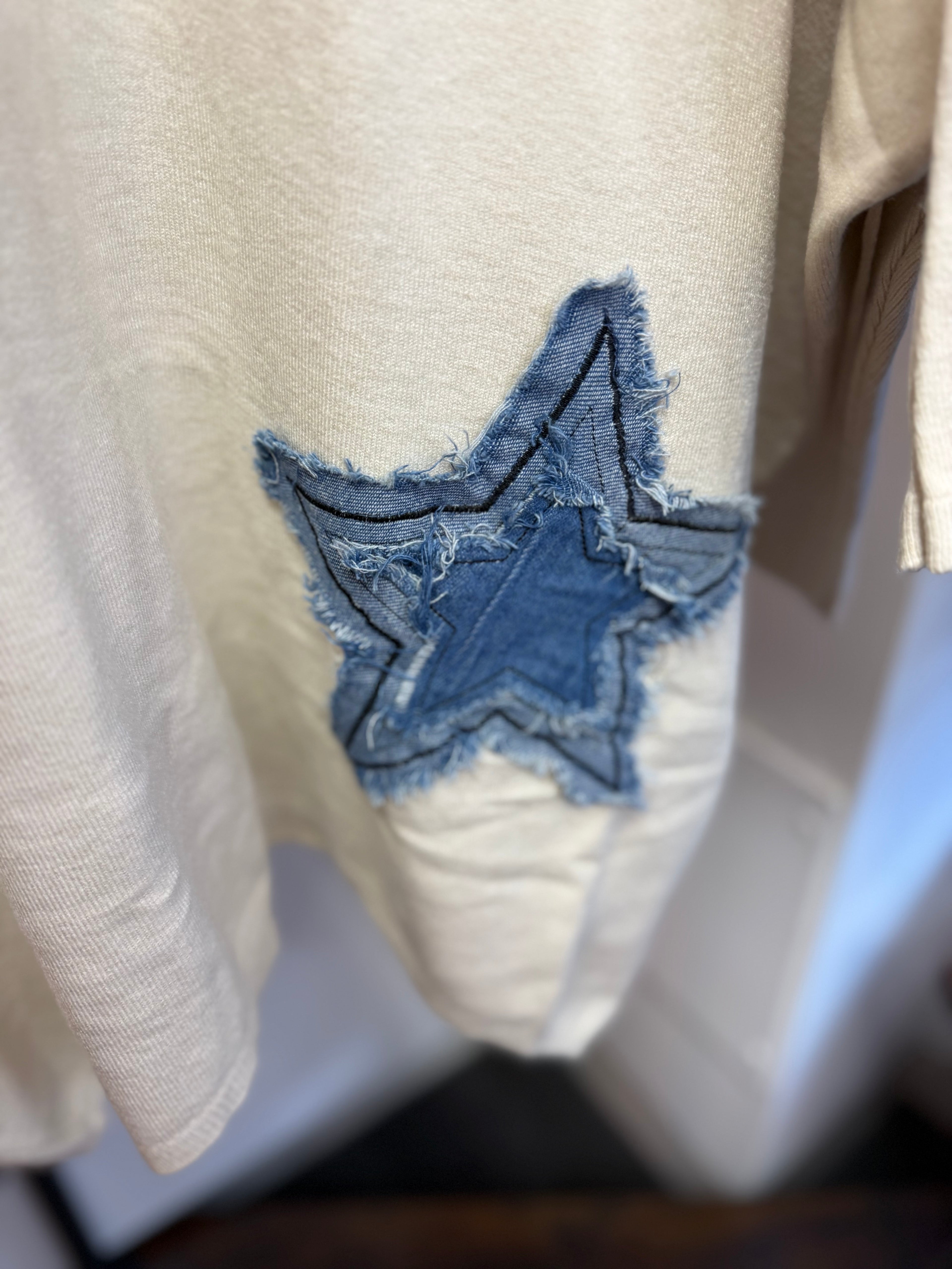 Star Patch Soft Lounge Set – Cream