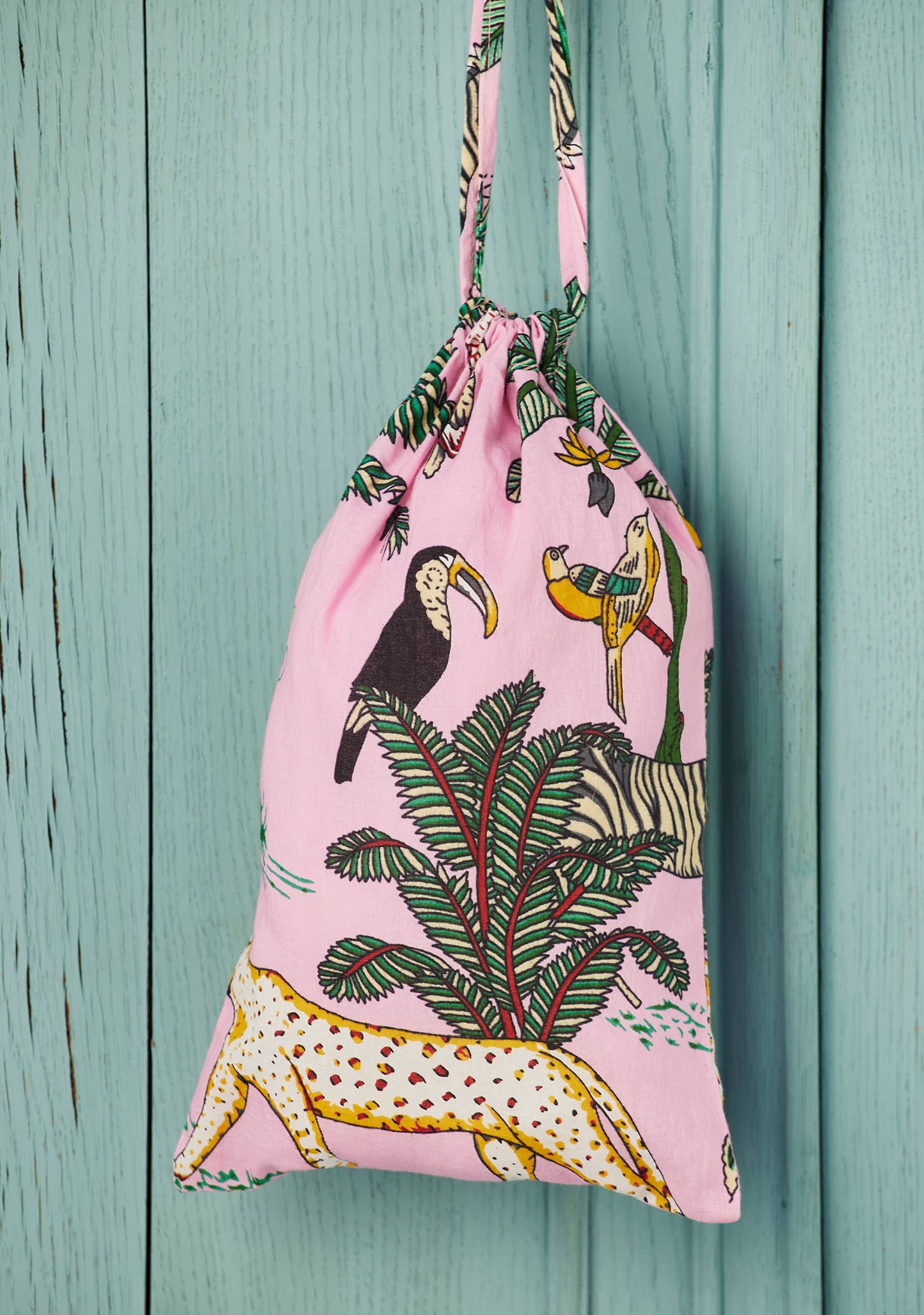 Jungle Print Short Pyjamas - Pink